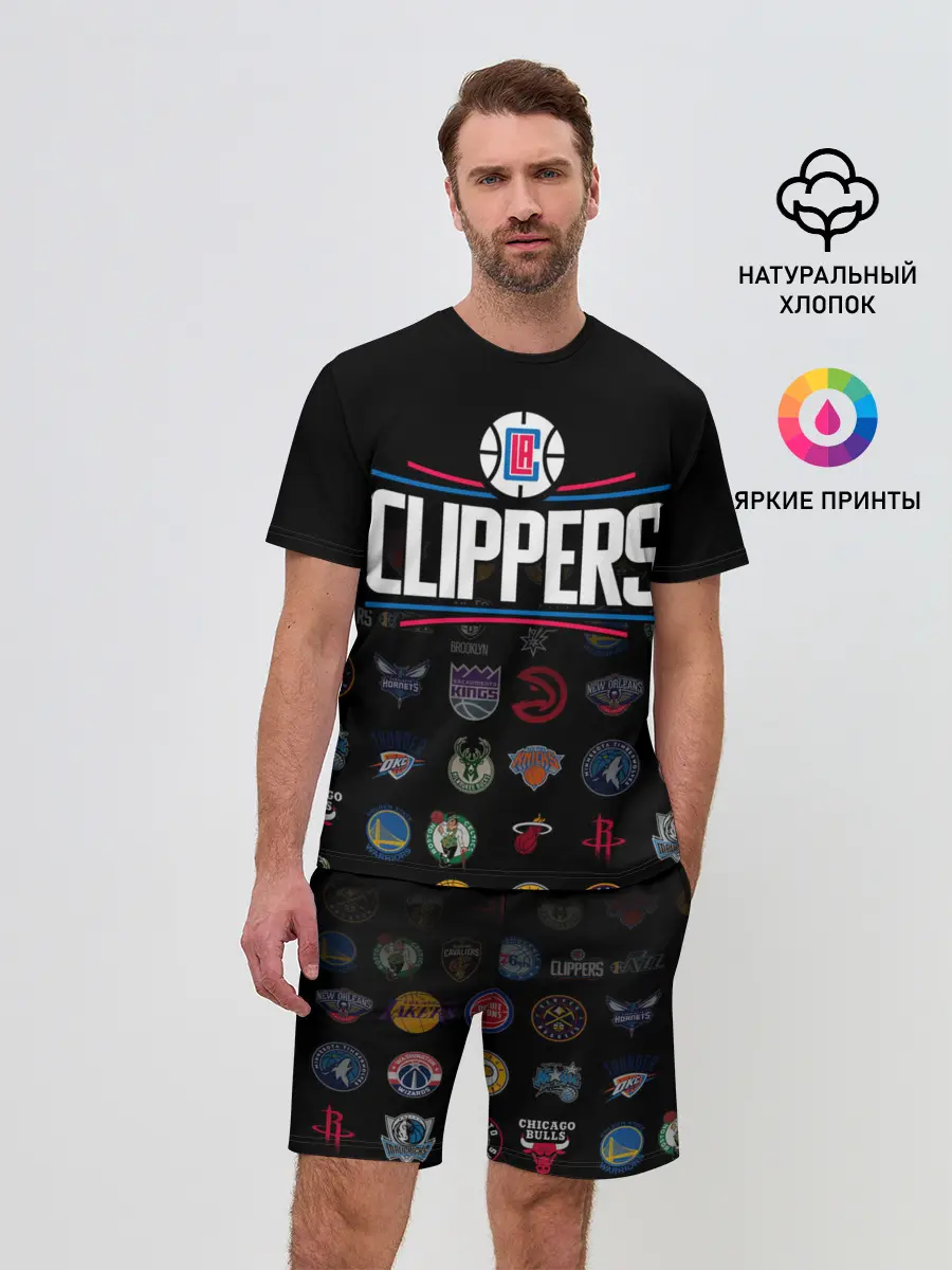 Мужской костюм с шортами / Los Angeles Clippers