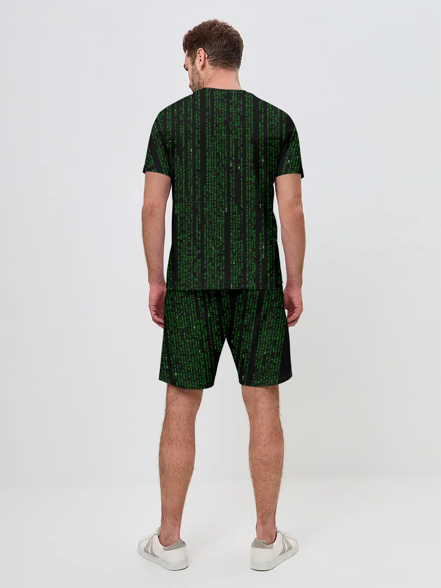 Мужской костюм с шортами / Матрица