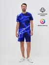 Мужской костюм с шортами / СИНИЕ МОЛНИИ