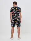 Мужской костюм с шортами / NBA PATTERN