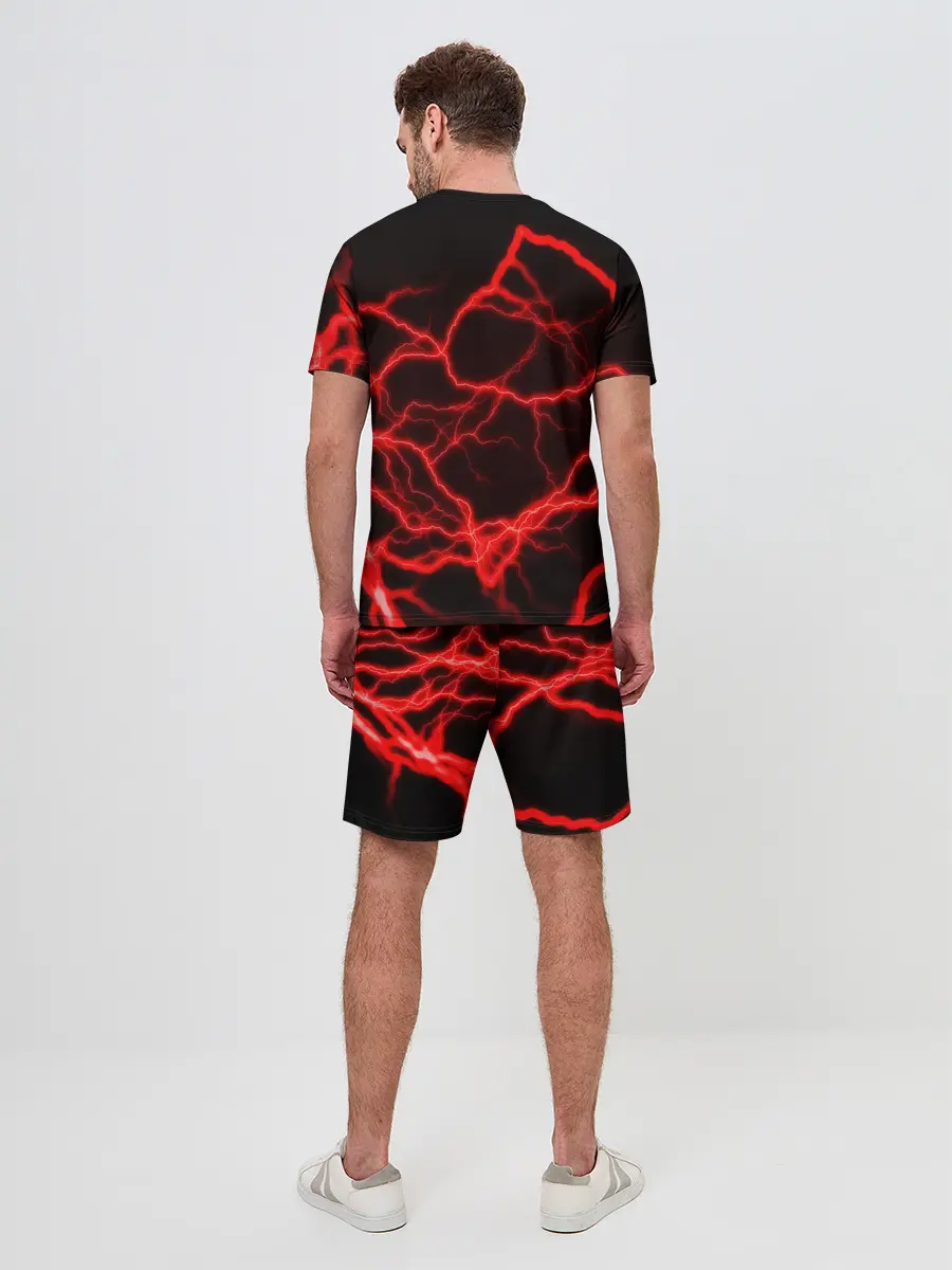 Мужской костюм с шортами / МОЛНИИ