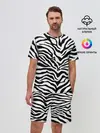 Мужской костюм с шортами / Я зебра