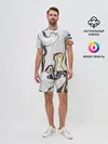 Мужской костюм с шортами / Абстракция