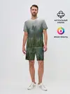 Мужской костюм с шортами / Лес мой храм