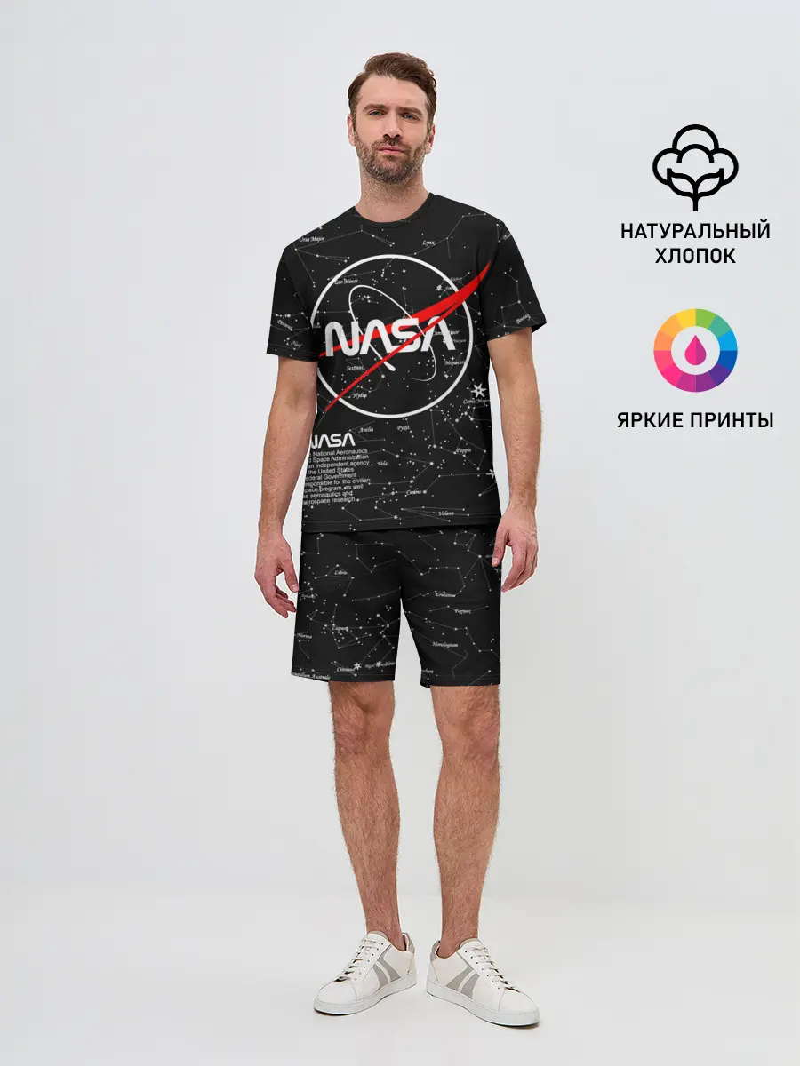 Мужской костюм с шортами / NASA