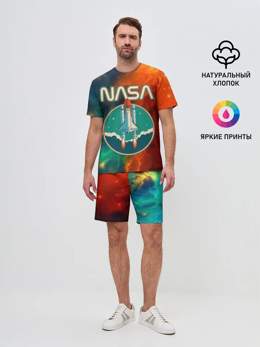 Мужской костюм с шортами / NASA