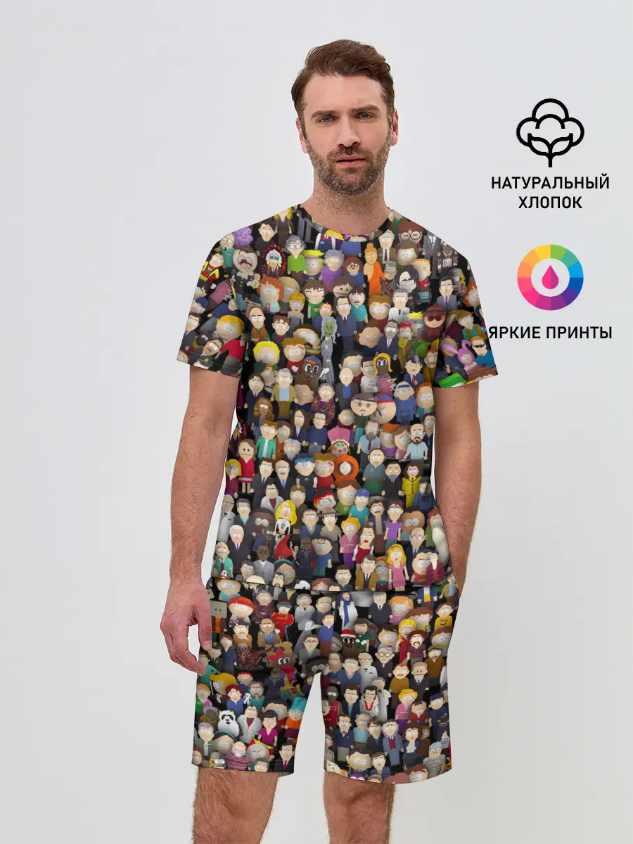 Мужской костюм с шортами / Персонажи South Park