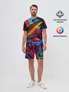 Мужской костюм с шортами / ABSTRACT