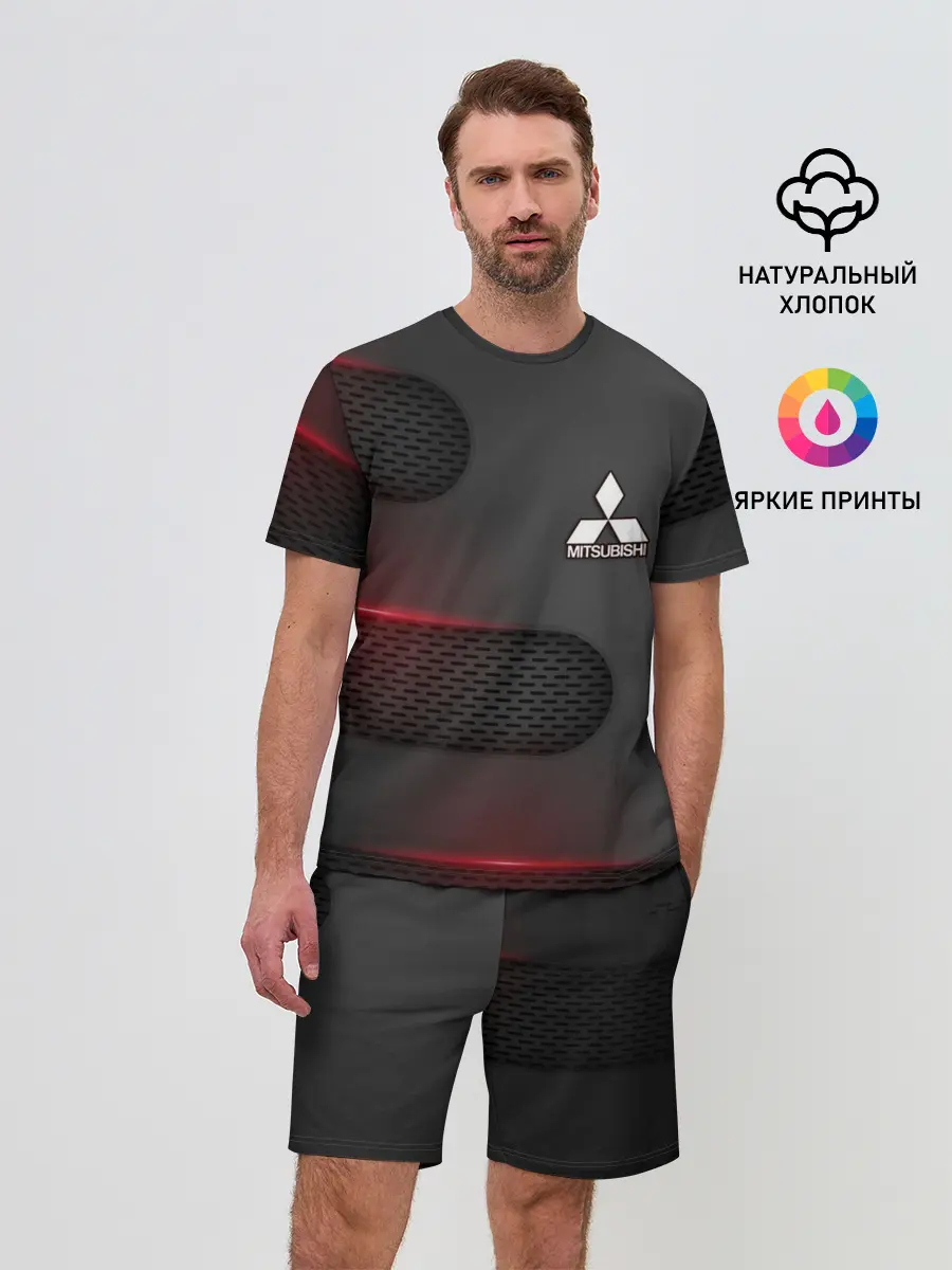 Мужской костюм с шортами / Mitsubishi