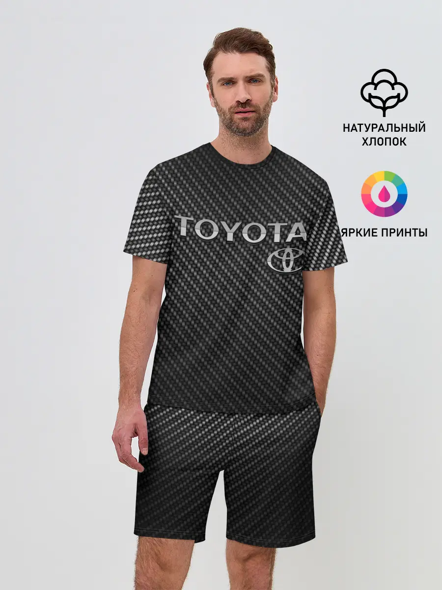 Мужской костюм с шортами / TOYOTA CARBON