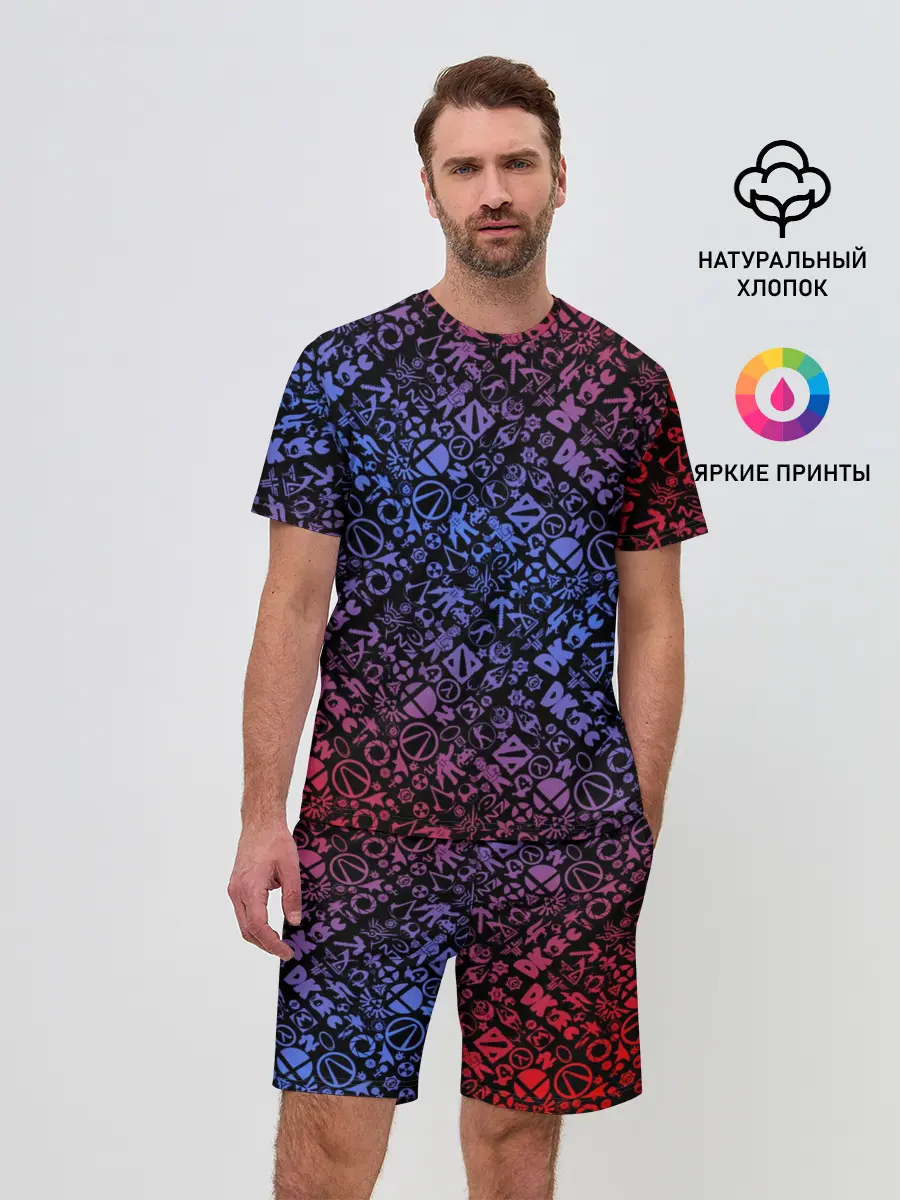 Мужской костюм с шортами / Игровые бренды