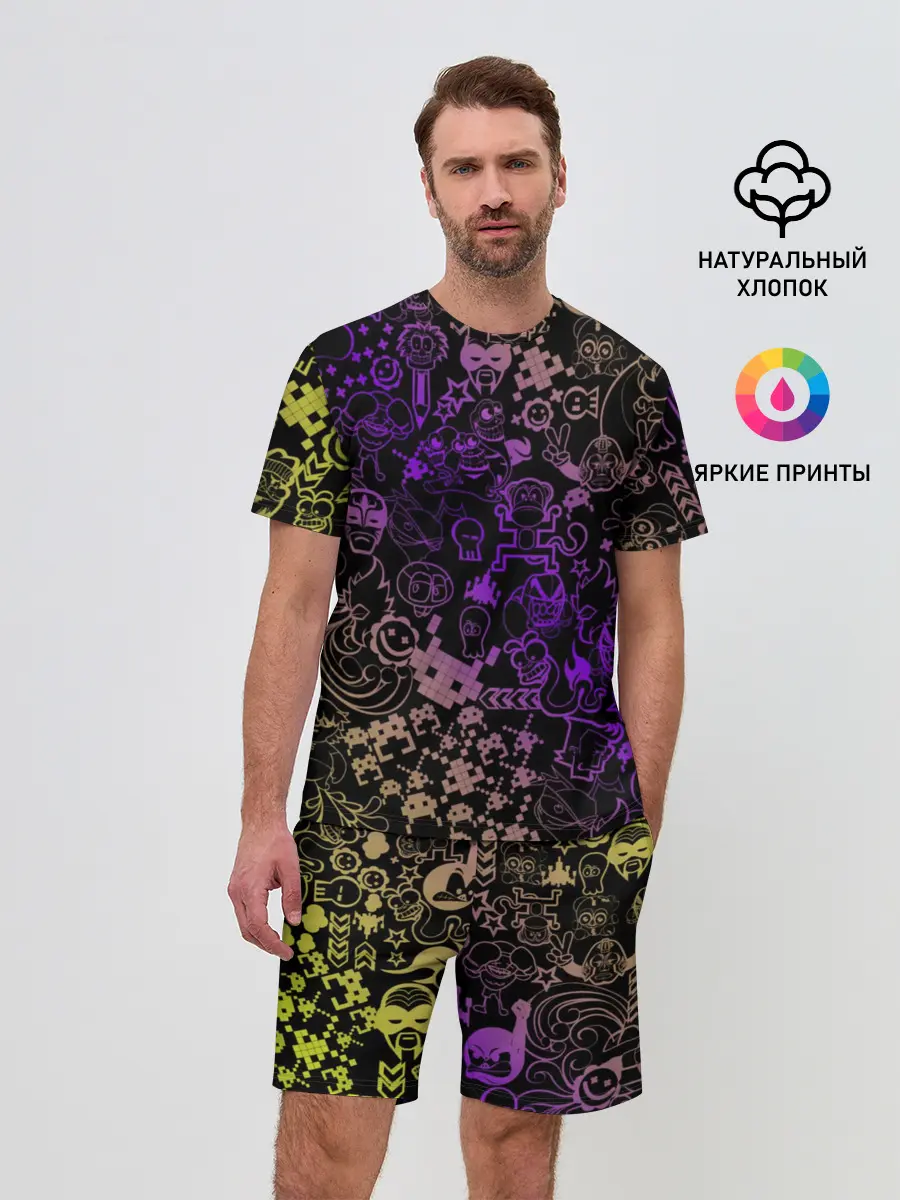 Мужской костюм с шортами / Игры