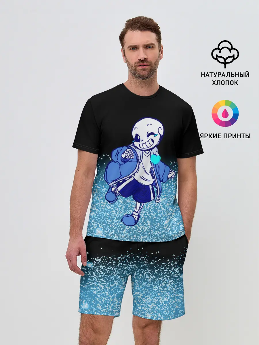 Мужской костюм с шортами / Undertale