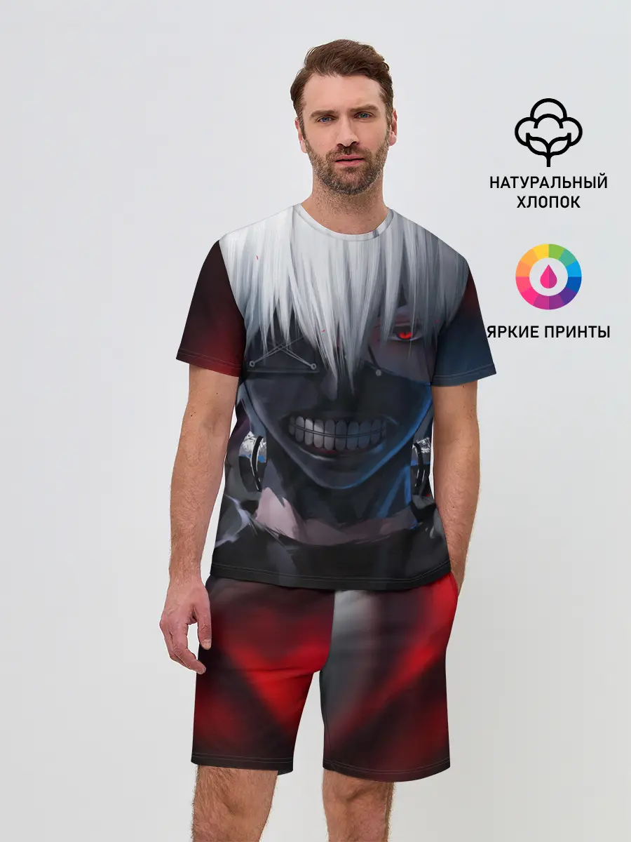 Мужской костюм с шортами / TOKYO GHOUL | ТОКИЙСКИЙ ГУЛЬ