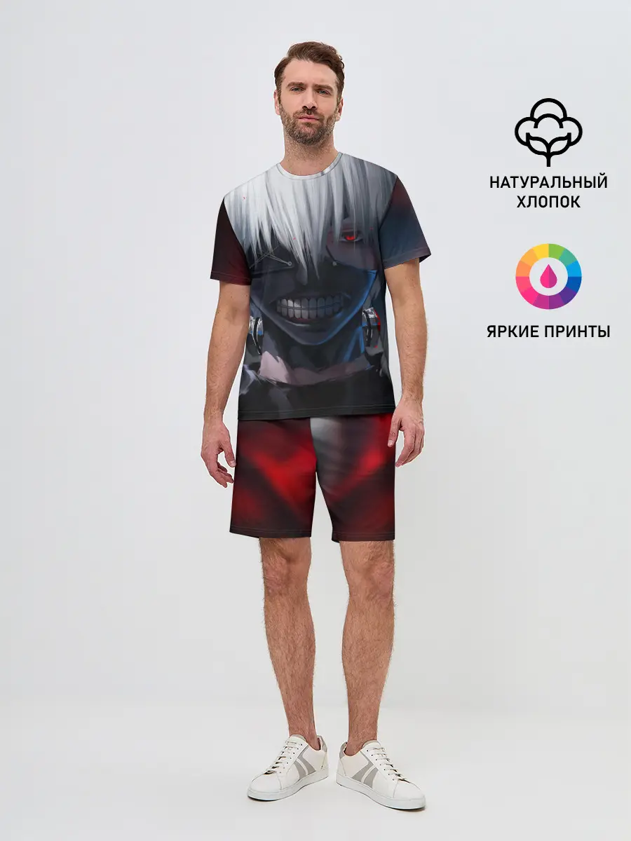 Мужской костюм с шортами / TOKYO GHOUL | ТОКИЙСКИЙ ГУЛЬ