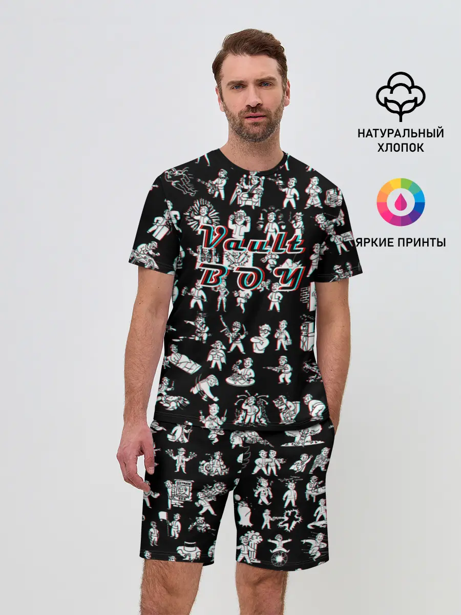 Мужской костюм с шортами / Vault Boy