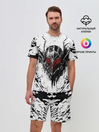 Мужской костюм с шортами / BERSERK tattoo