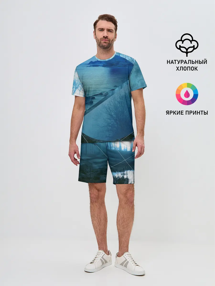 Мужской костюм с шортами / ОЗЕРО