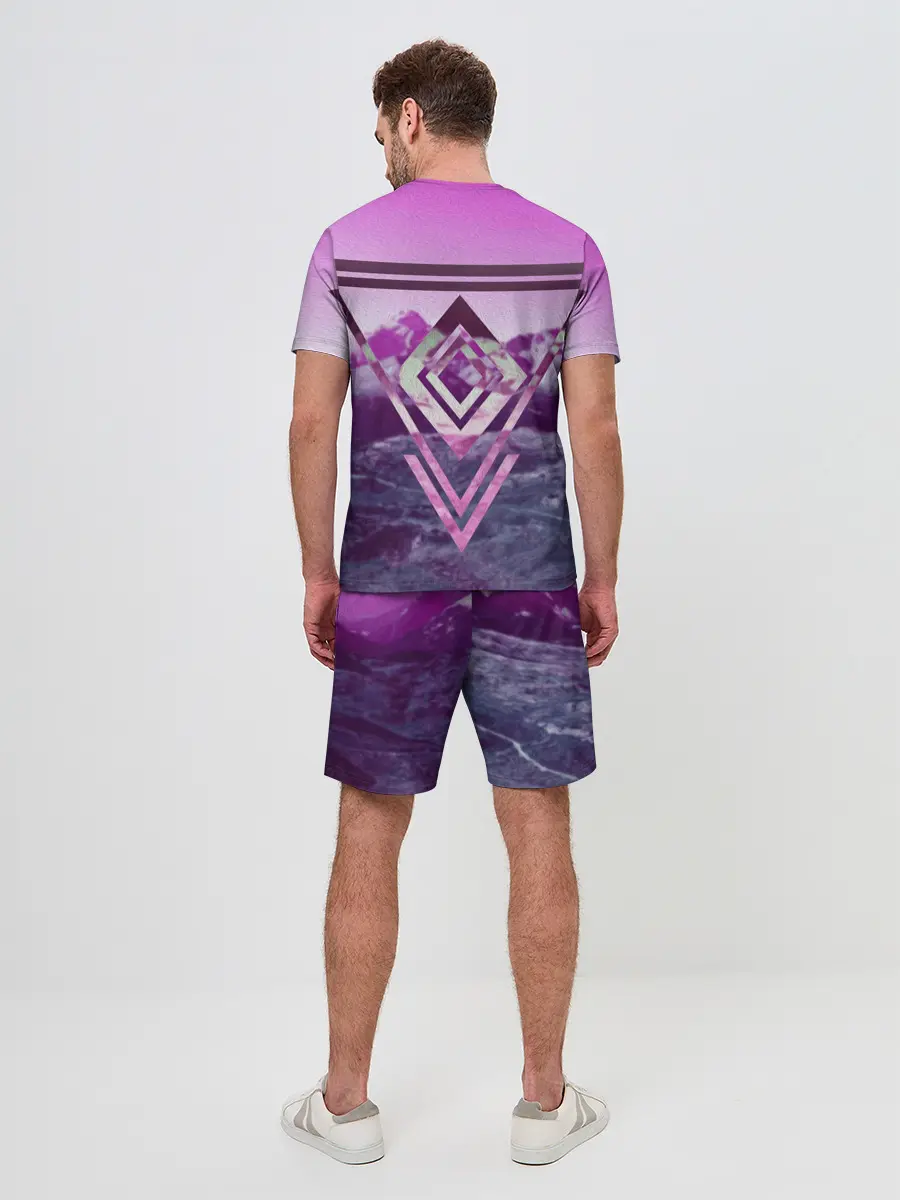 Мужской костюм с шортами / ИЗУМРУД