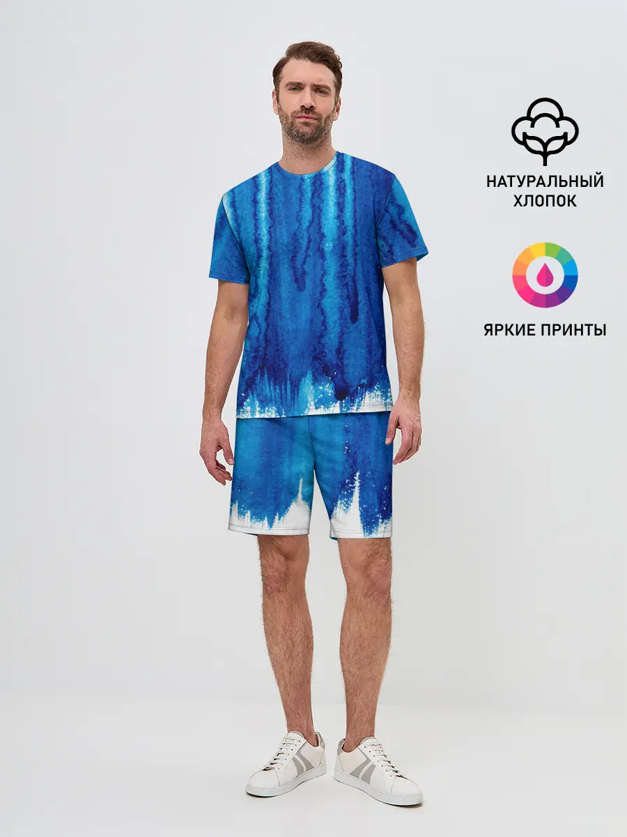 Мужской костюм с шортами / Будь в потоке