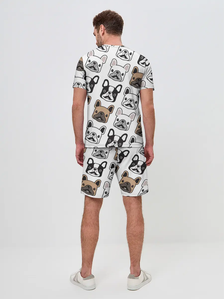 Мужской костюм с шортами / БОСТОН ТЕРЬЕР | BOSTON TERRIER