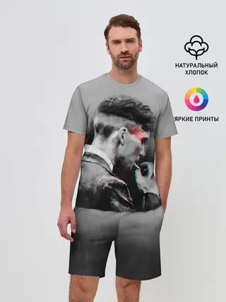 Мужской костюм с шортами / Thomas Shelby 3D