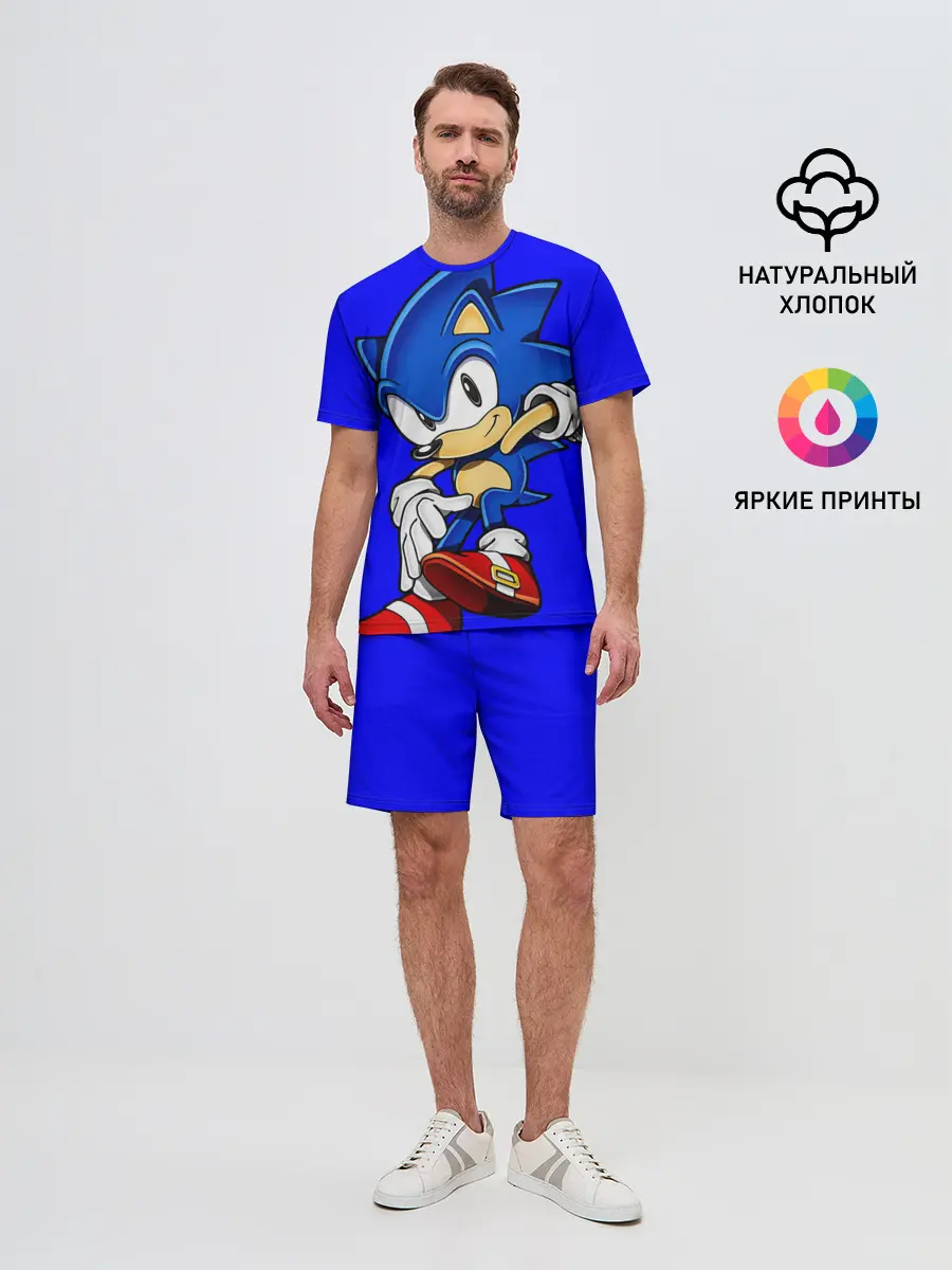 Мужской костюм с шортами / SONIC