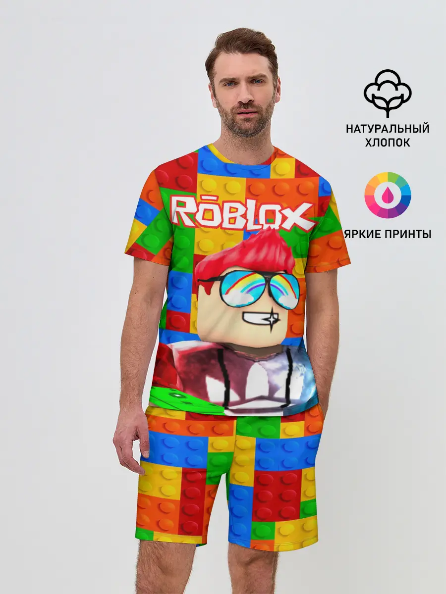 Мужской костюм с шортами / ROBLOX [3]