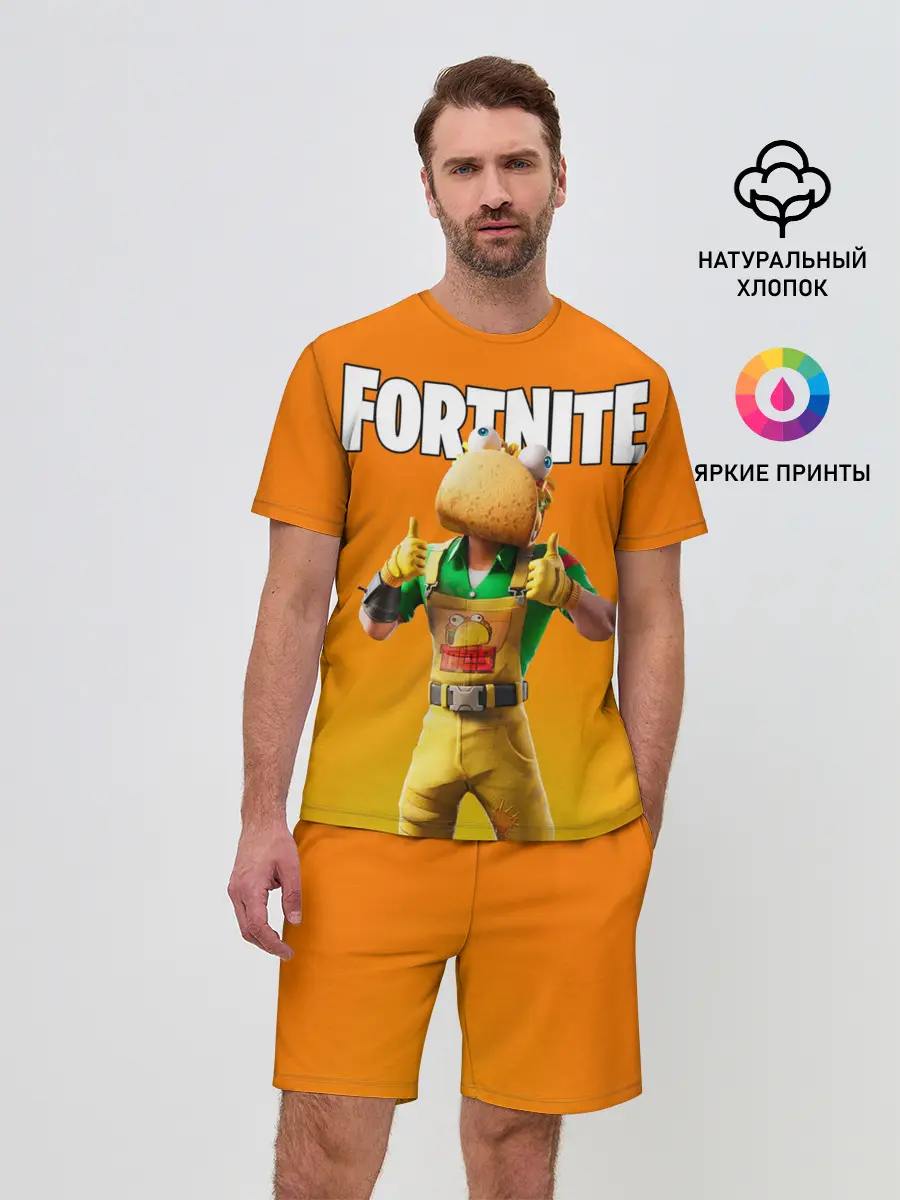 Мужской костюм с шортами / Fortnite [007]