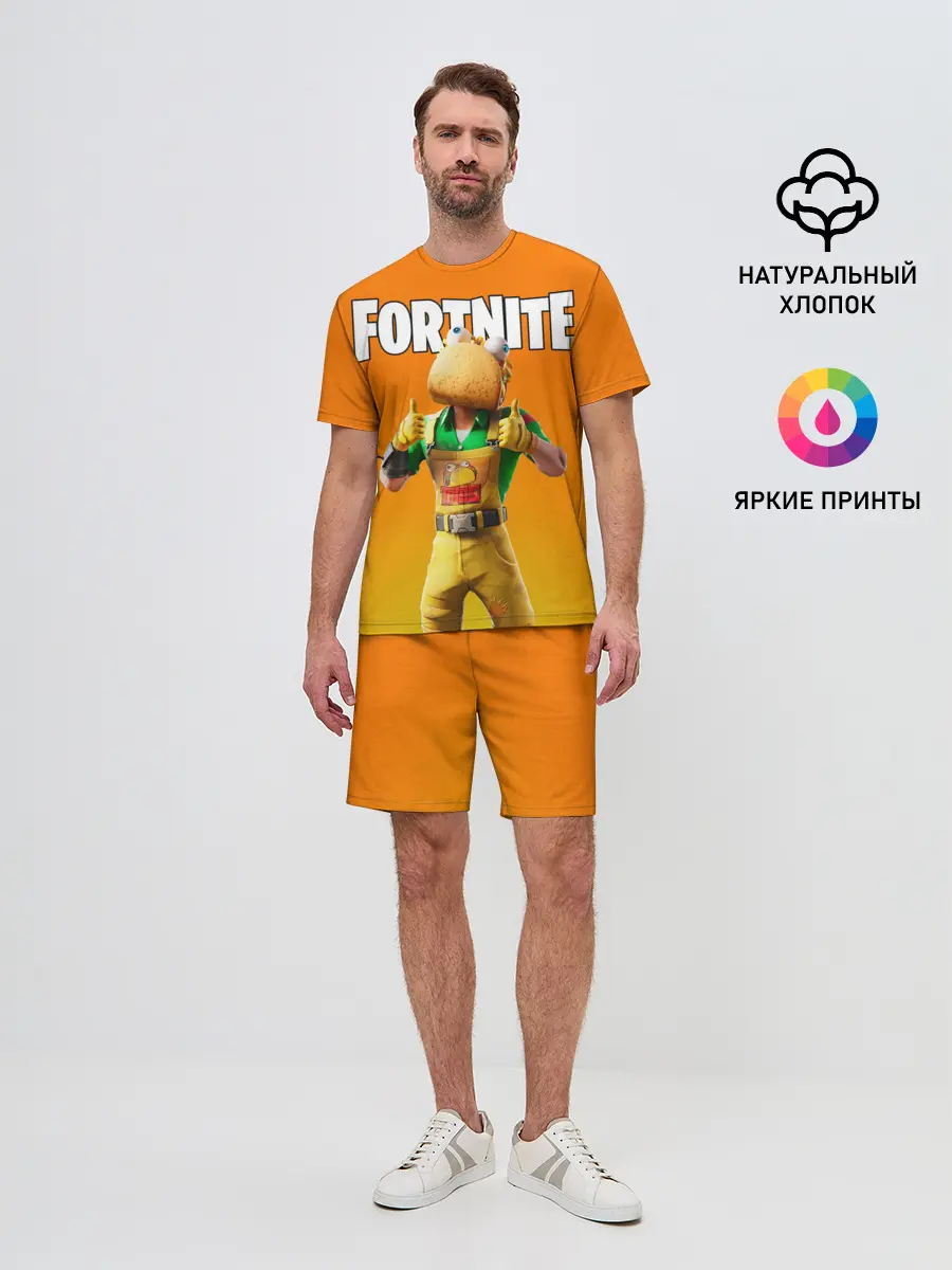 Мужской костюм с шортами / Fortnite [007]