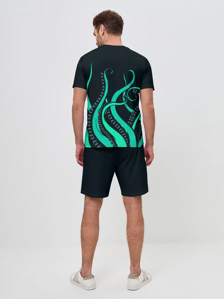 Мужской костюм с шортами / Щупальца осьминога