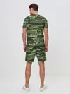 Мужской костюм с шортами / ВЯЗАННЫЙ КАМУФЛЯЖ