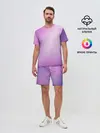 Мужской костюм с шортами / Нежный фиолет