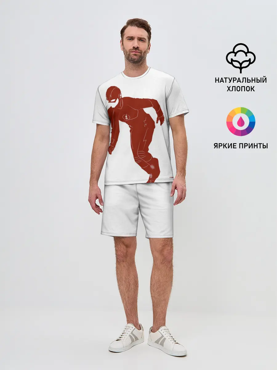 Мужской костюм с шортами / The Flash