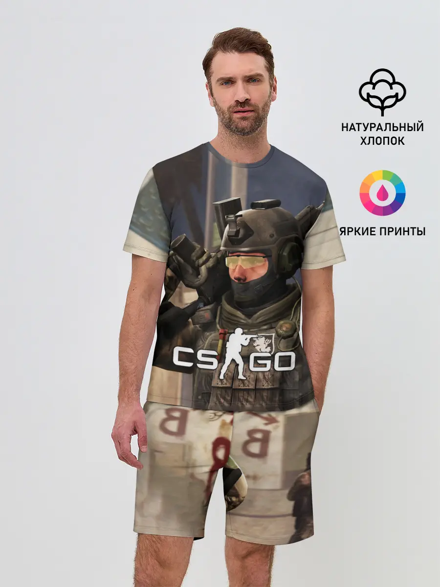 Мужской костюм с шортами / CS:GO
