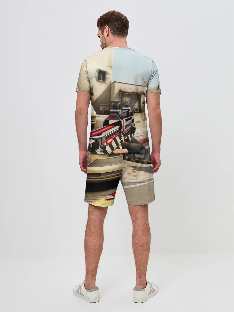 Мужской костюм с шортами / CS:GO - The Aggressor | Aгрессор