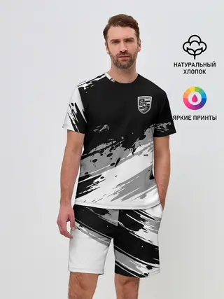 Мужской костюм с шортами / Porsche