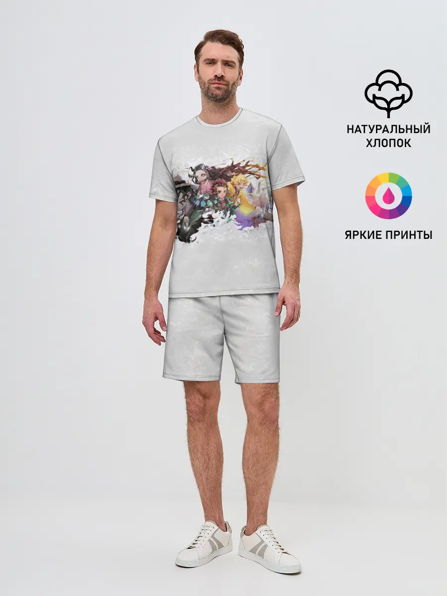 Мужской костюм с шортами / Клинок рассекающий демонов