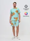 Мужской костюм с шортами / Ароматная пицца