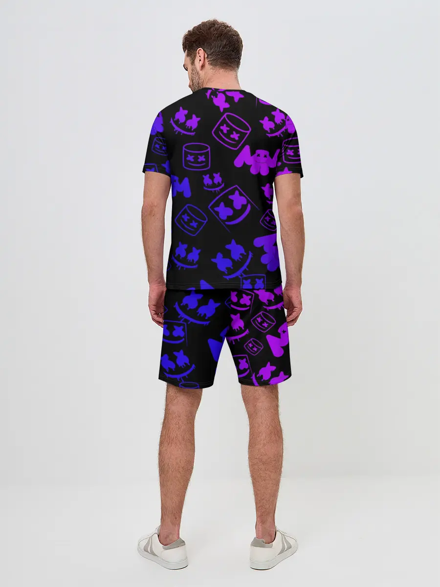 Мужской костюм с шортами / MARSHMELLO FORTNITE