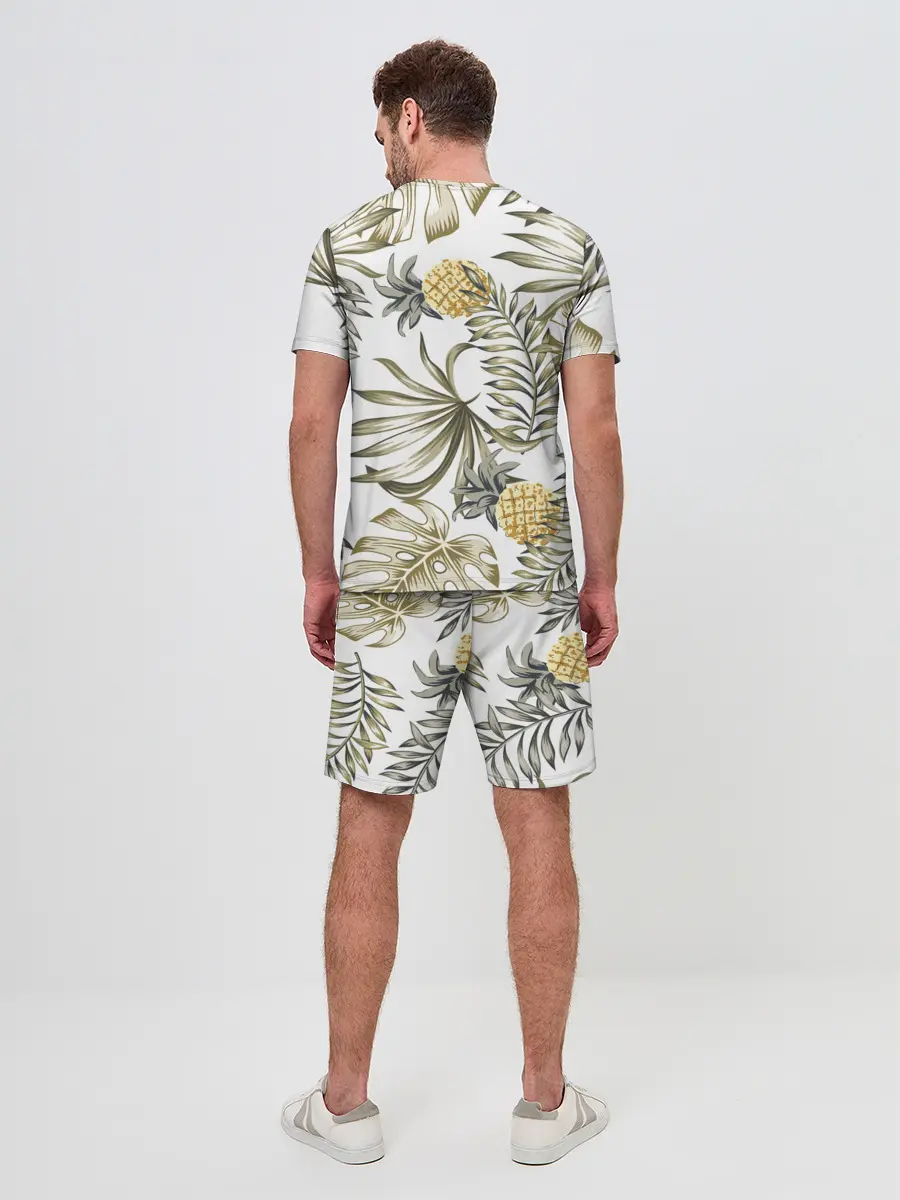 Мужской костюм с шортами / Тропики хаки
