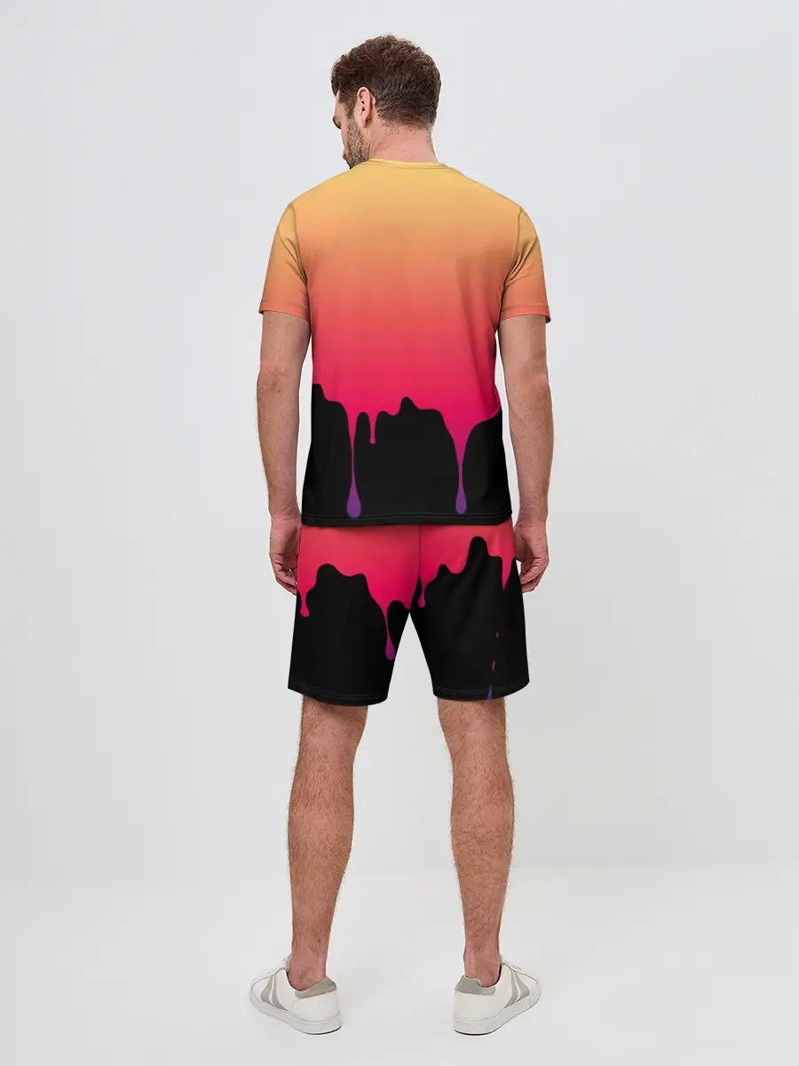 Мужской костюм с шортами / CS GO GRADIENT