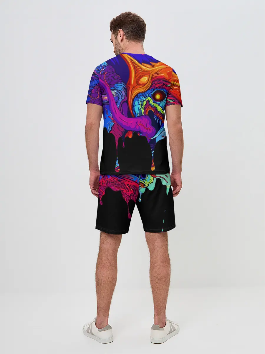 Мужской костюм с шортами / CS GO HYPER BEAST