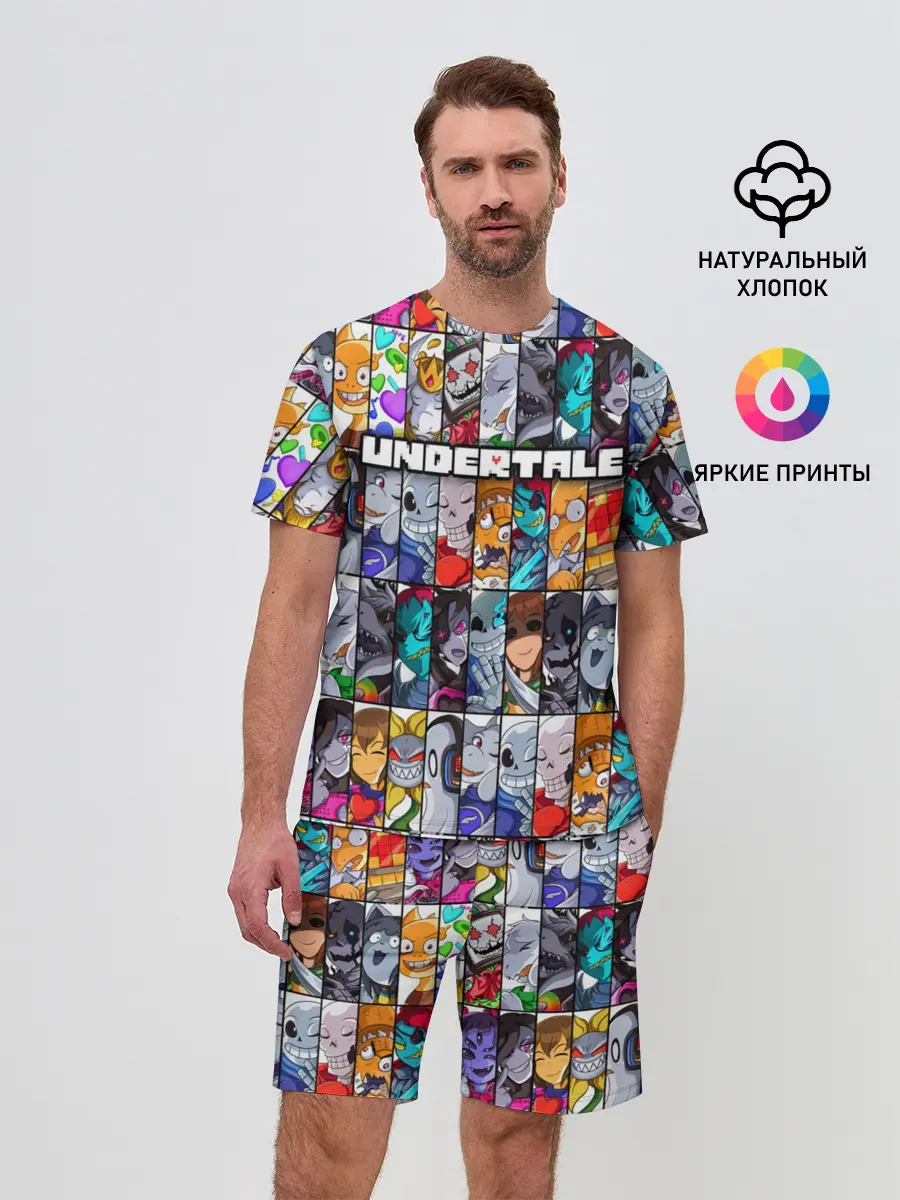 Мужской костюм с шортами / UNDERTALE