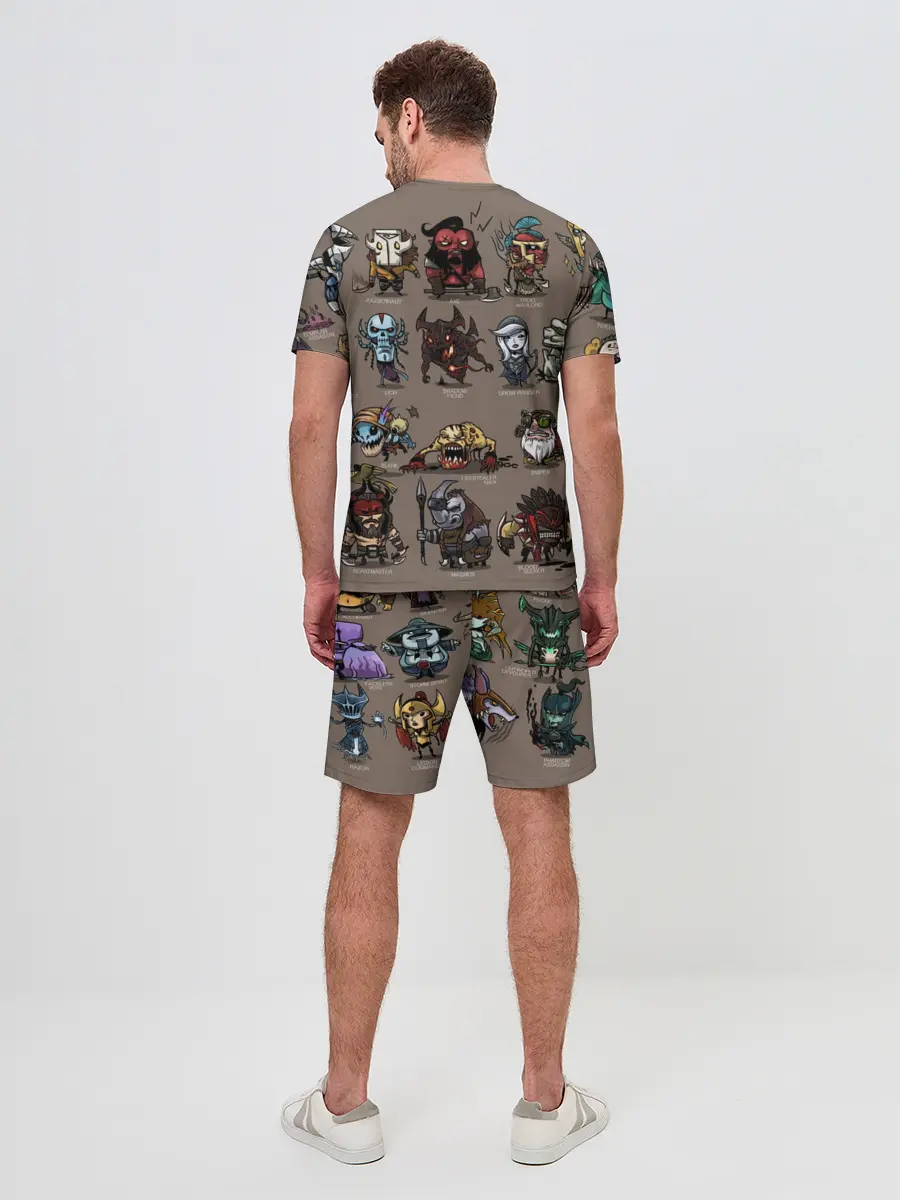 Мужской костюм с шортами / Коры Доты 2