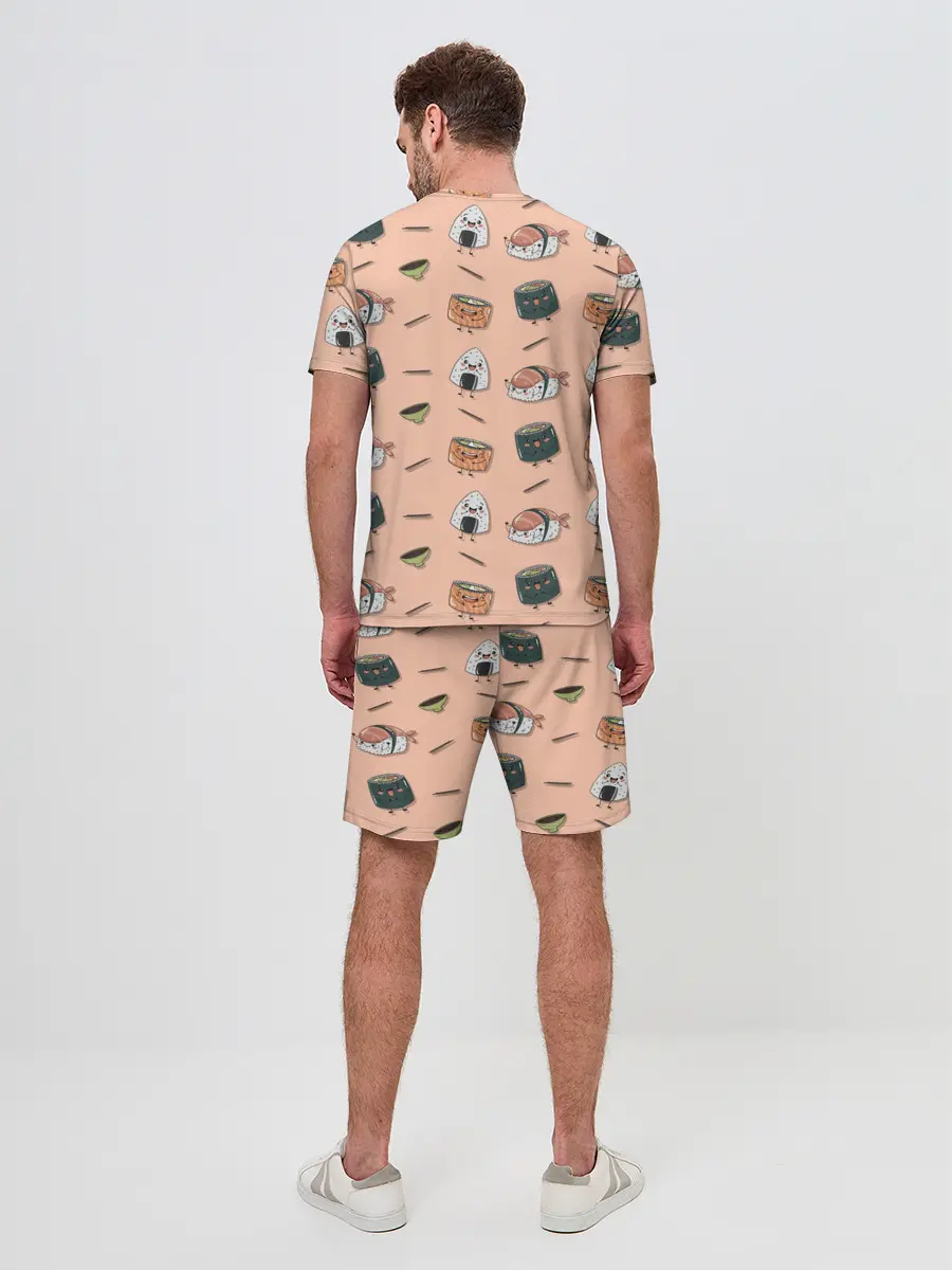 Мужской костюм с шортами / Суши