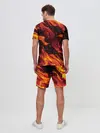 Мужской костюм с шортами / ЯЗЫКИ ПЛАМЕНИ