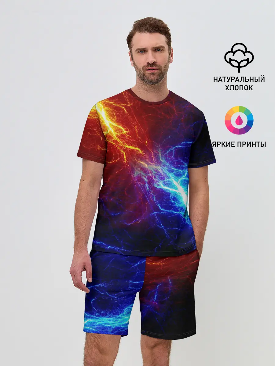 Мужской костюм с шортами / БИТВА МОЛНИЙ / BATTLE FLASH