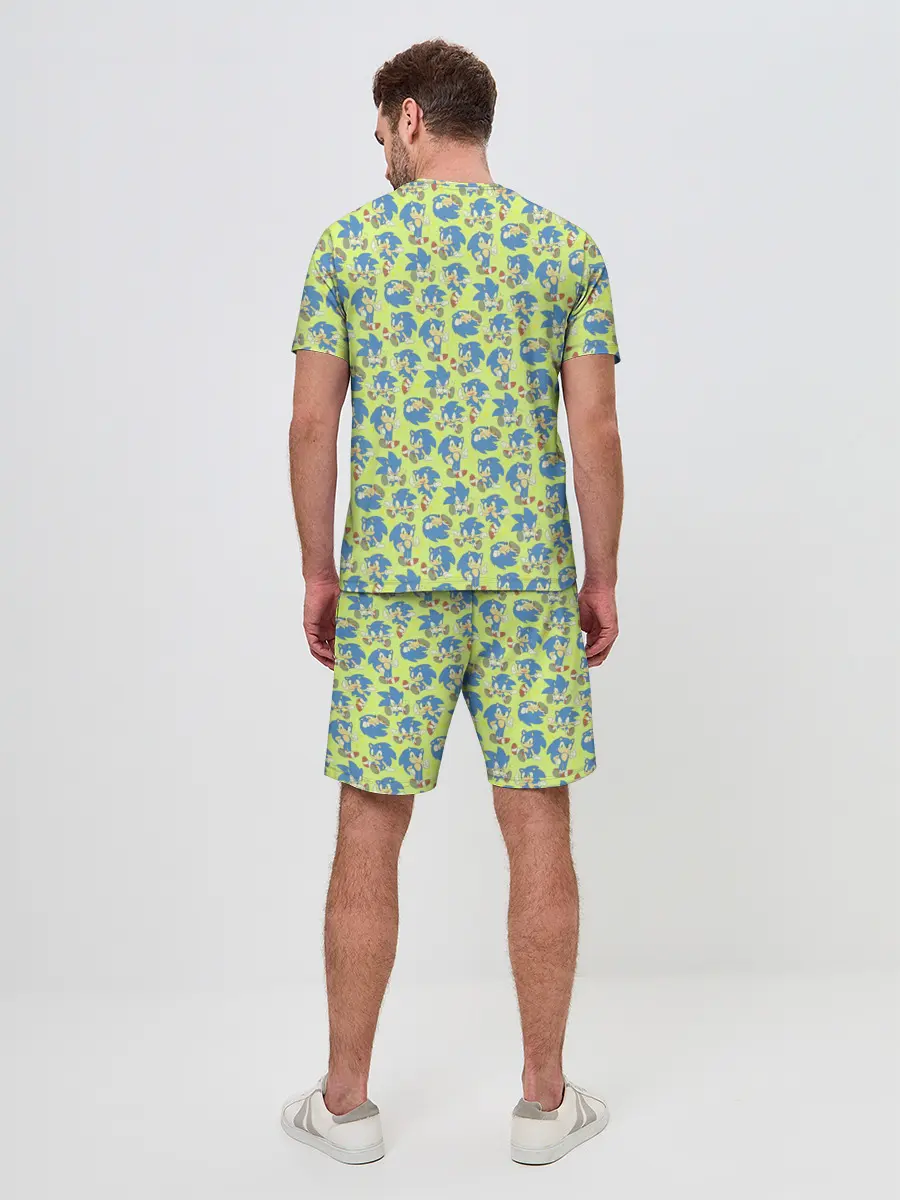 Мужской костюм с шортами / Соник
