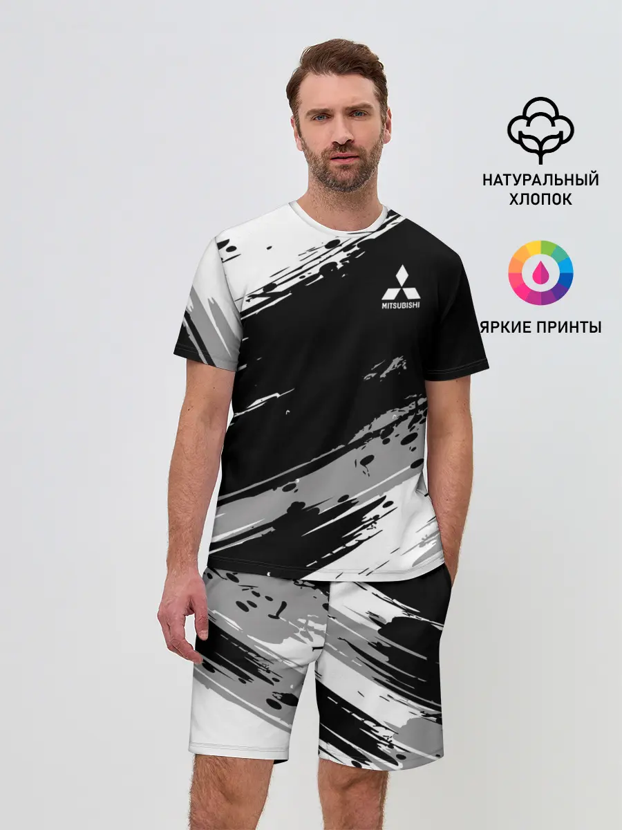 Мужской костюм с шортами / Mitsubishi